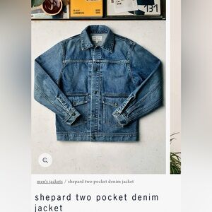 Imogene and Willie denim jacket men’s xs